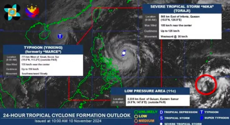 Two more weather disturbances may affect Philippines in coming days